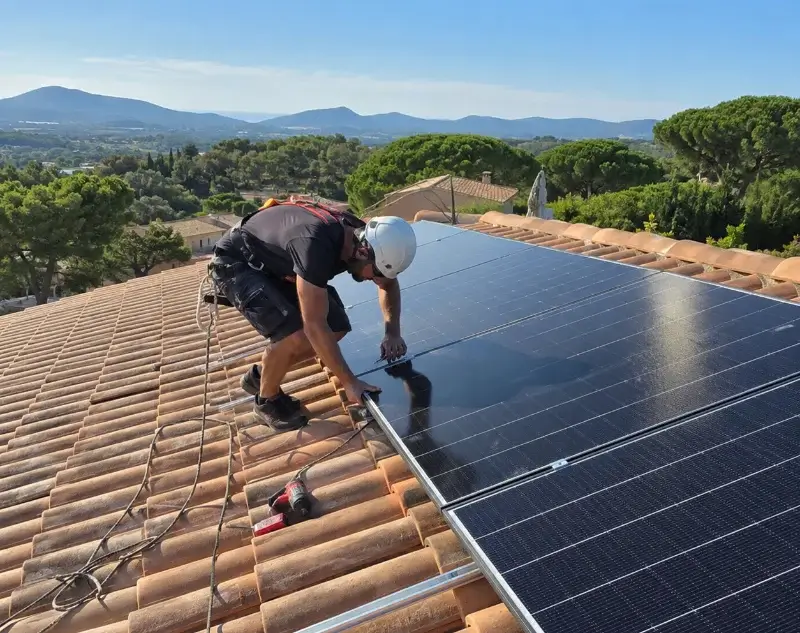 Installateur panneaux solaires Parnans — pose photovoltaïque sur toiture