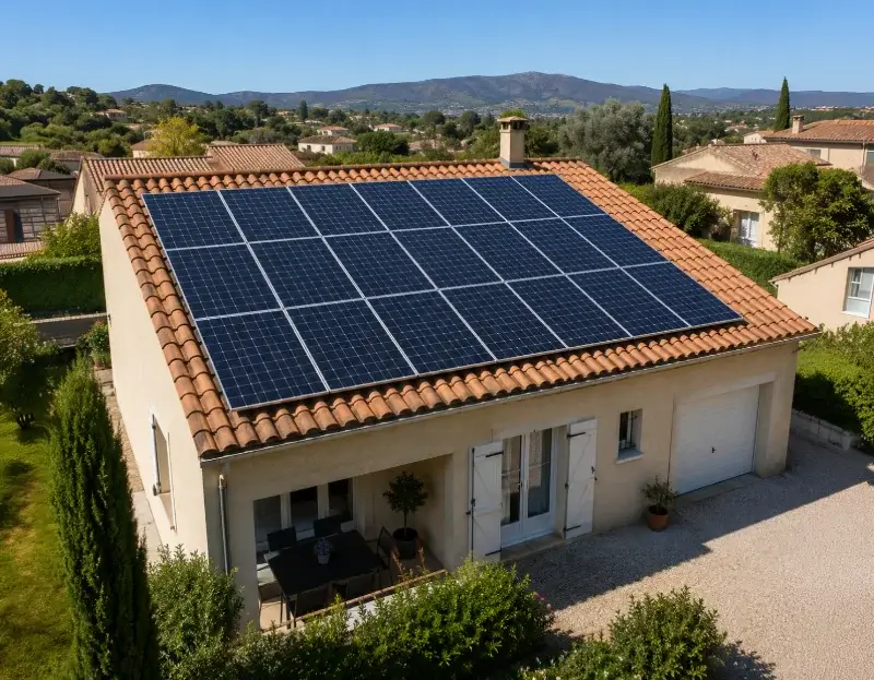 Prime à l'autoconsommation panneaux solaires Parnans — aide financière de l'État
